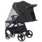 Коляска прогулочная CARRELLO Bravo/F CRL-8512 Pure Black