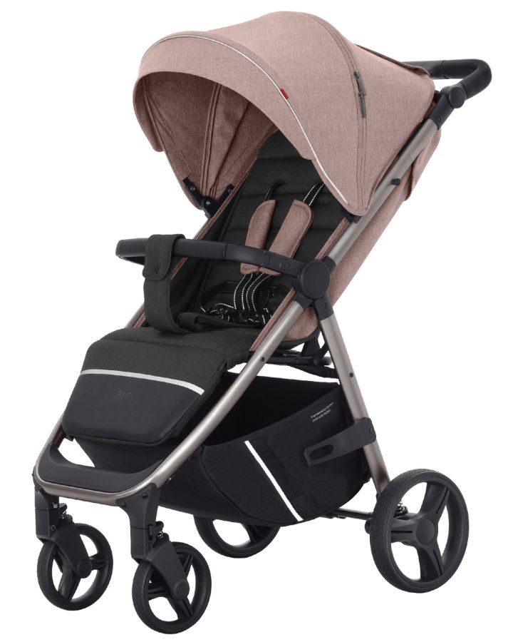 Коляска прогулочная Carrello Bravo CRL-8512/1 Linen Beige + дождевик L