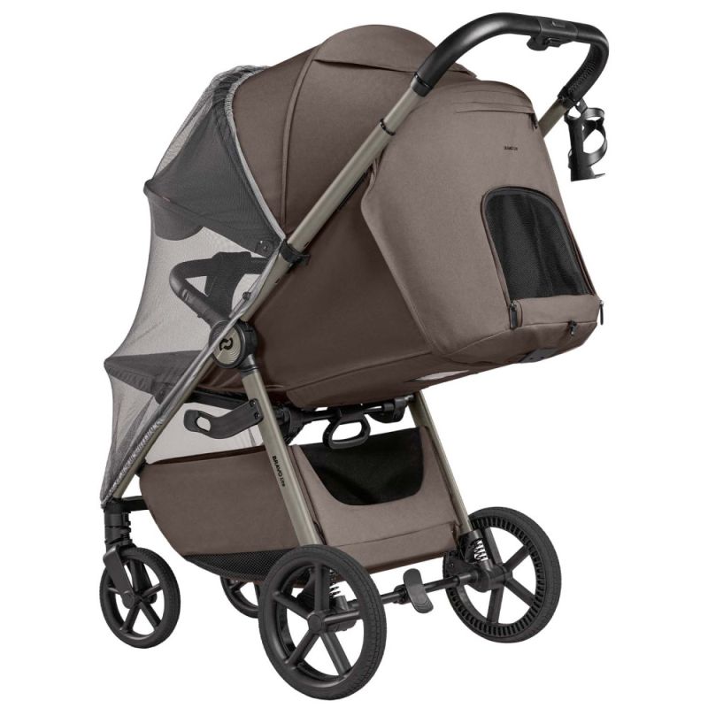 Прогулянкова коляска CARRELLO Bravo Lite Deluxe CRL-5529 Derby Brown