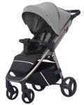 Коляска прогулочная Carrello Bravo CRL-8512/1 Metal Grey + дождевик L