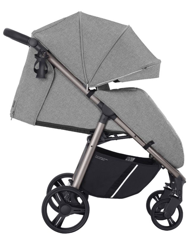 Коляска прогулочная Carrello Bravo CRL-8512/1 Metal Grey + дождевик L