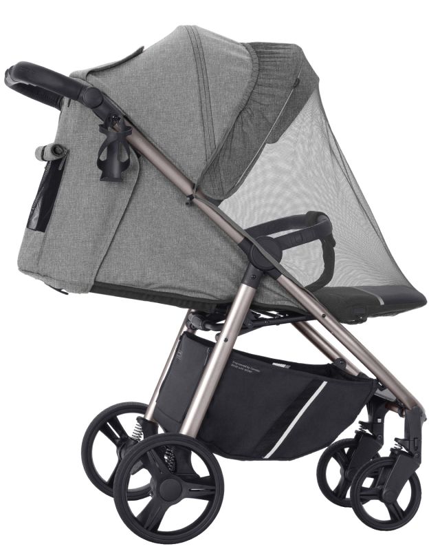 Коляска прогулочная Carrello Bravo CRL-8512/1 Metal Grey + дождевик L