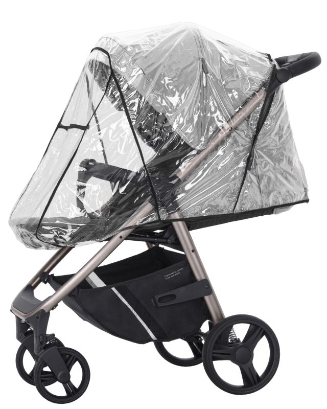 Коляска прогулочная Carrello Bravo CRL-8512/1 Metal Grey + дождевик L