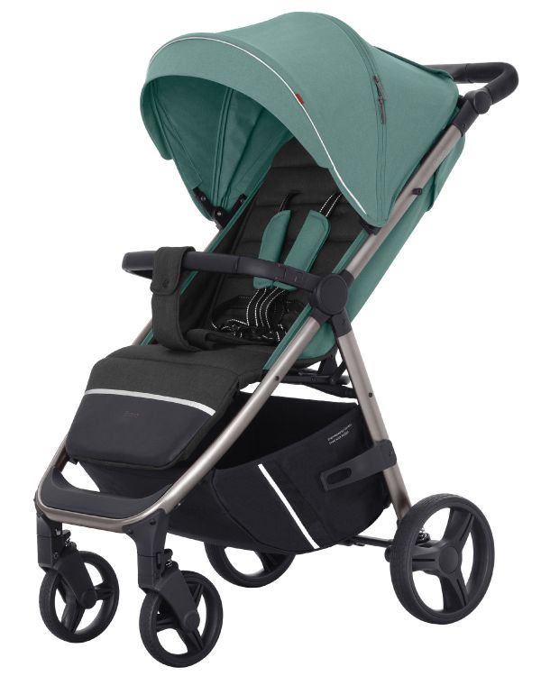 Прогулянкова коляска Carrello Bravo CRL-8512/1 Pine Green + дощовик L Прогулянкова коляска Carrello Bravo CRL-8512/1 Pine Green + дощовик L