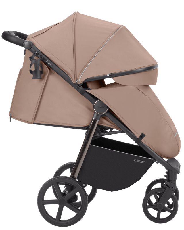 Коляска прогулочная Carrello Bravo Plus 2023 Ivory Beige