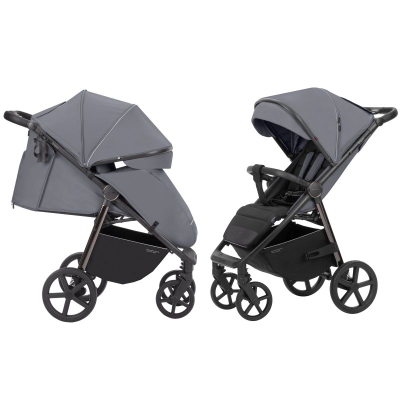 Коляска прогулочная Carrello Bravo 2023 Plus Storm Grey