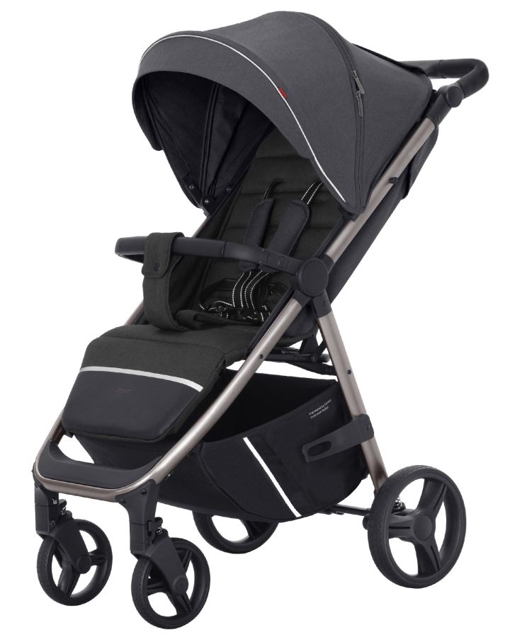 Коляска прогулочная Carrello Bravo CRL-8512/1 Serious Grey + дождевик L