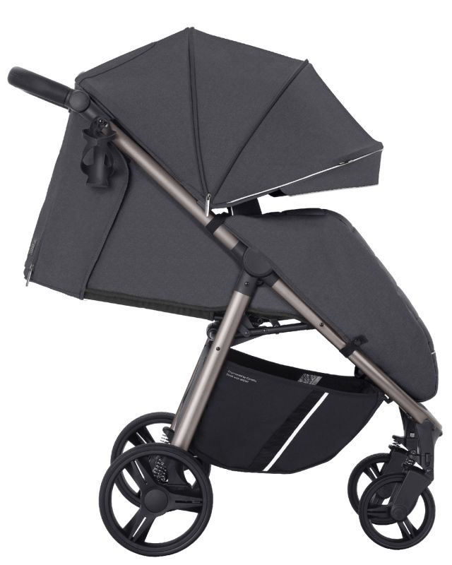 Коляска прогулочная Carrello Bravo CRL-8512/1 Serious Grey + дождевик L