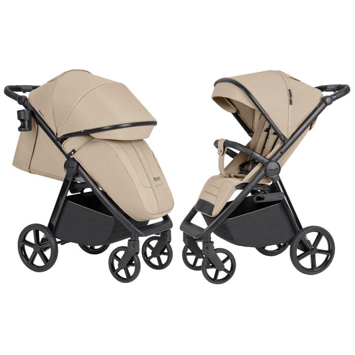 Коляска прогулочная CARRELLO Bravo SL CRL-5520 Sand Beige 2024