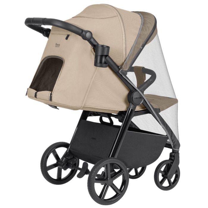 Коляска прогулочная CARRELLO Bravo SL CRL-5520 Sand Beige 2024