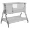 Приставная кроватка CARRELLO Gracia CRL-16502 Cool Grey