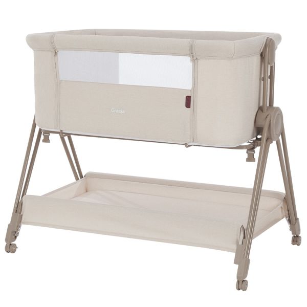 Приставная кроватка CARRELLO Gracia CRL-16502 Linen Beige