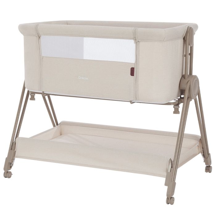 Приставная кроватка CARRELLO Gracia CRL-16502 Linen Beige