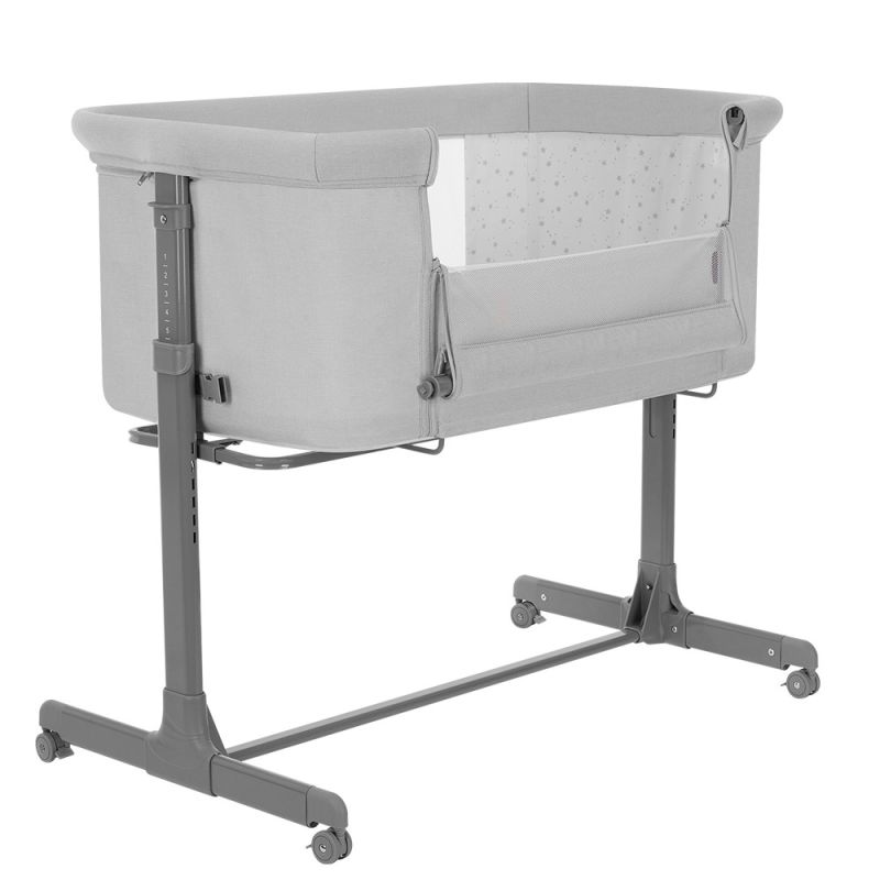 Приставная кроватка CARRELLO Luna CRL-16501 Carbon Grey