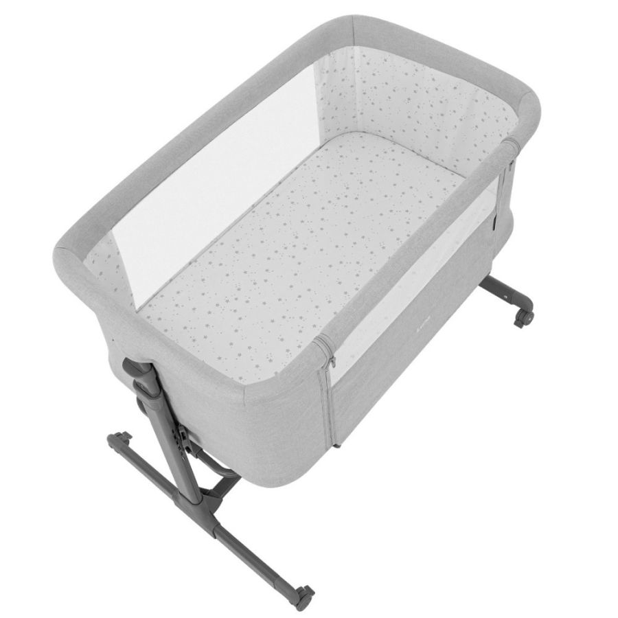 Приставная кроватка CARRELLO Luna CRL-16505 Carbon Grey
