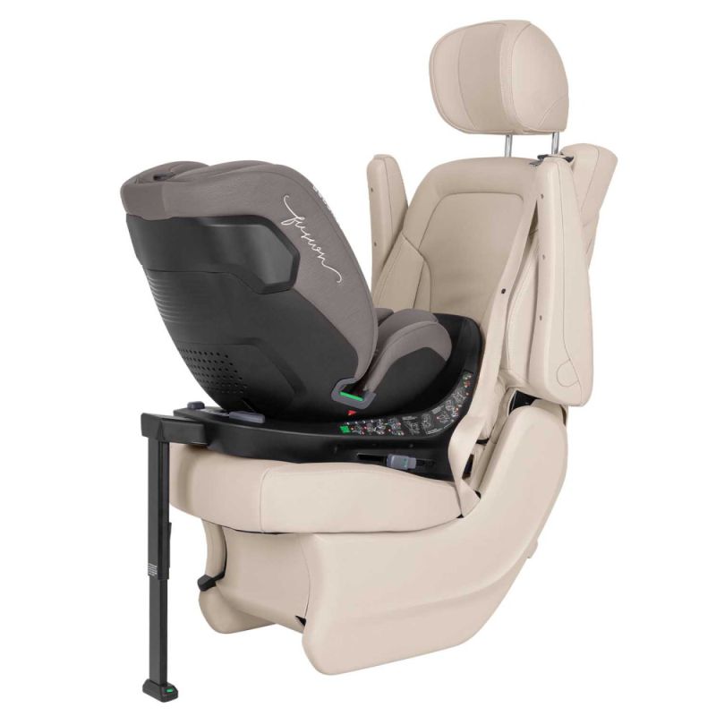 Автокрісло CARRELLO Meteorit Fusion CRL-15101 Seashell Grey i-Size 40-150см ISOFIX, поворот, опорна стійка