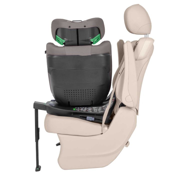 Автокресло CARRELLO Meteorit Fusion CRL-15101 Seashell Grey i-Size 40-150см ISOFIX, поворот, опорная стойка