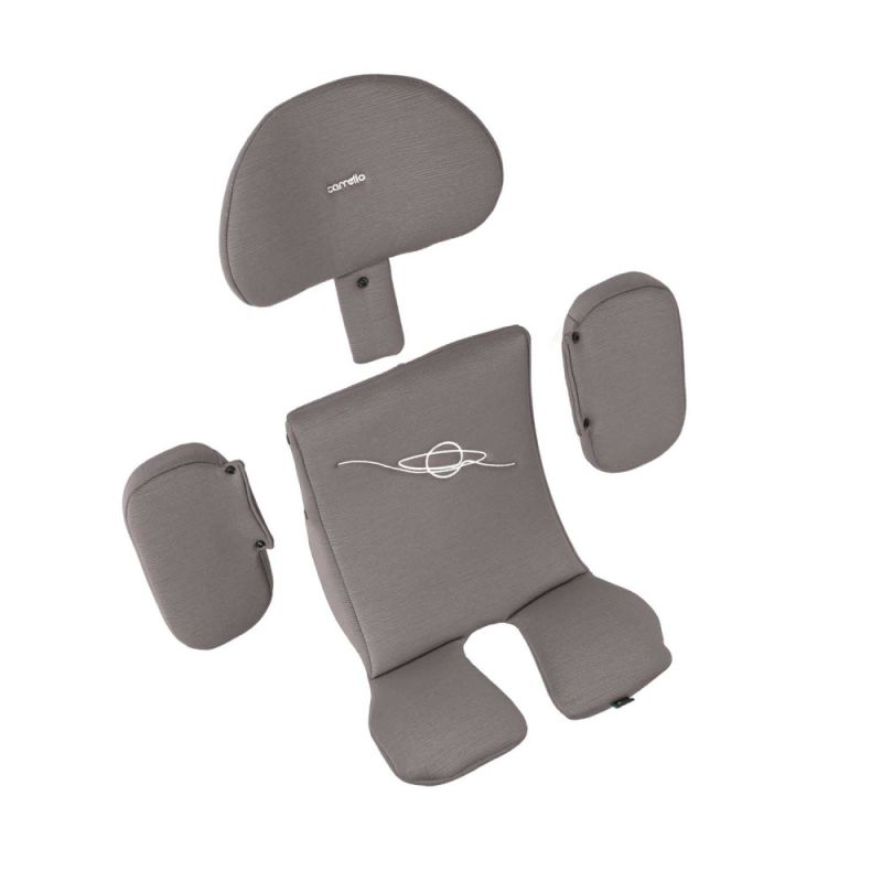 Автокресло CARRELLO Meteorit Fusion CRL-15101 Deepwater Grey i-Size 40-150см ISOFIX, поворот, опорная стойка