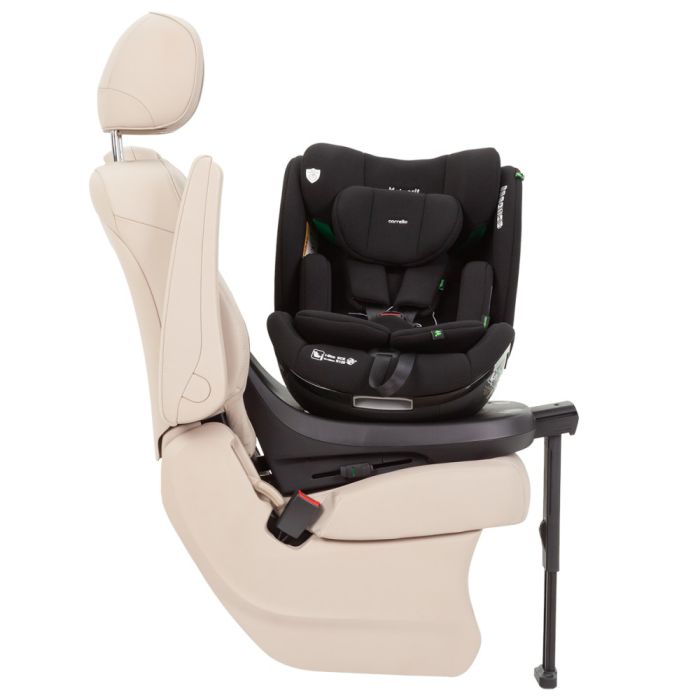 Автокрісло CARRELLO Meteorit CRL-16001 Space Black i-Size 40-150см ISOFIX,поворот, опорна стійка