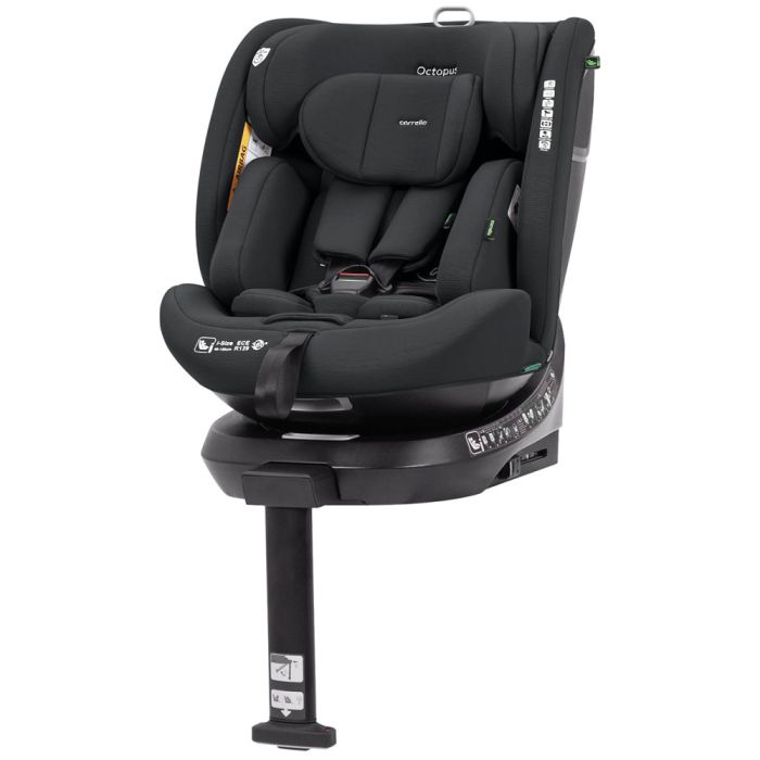 Автокрісло CARRELLO Octopus CRL-16002 Deepwater Grey i-Size 40-150см ISOFIX, поворот, опорна стійка