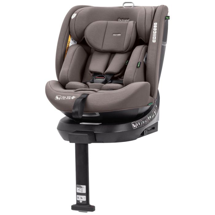 Автокрісло CARRELLO Octopus CRL-16002 Sandstone Beige i-Size 40-150см ISOFIX, поворот, опорна стійка