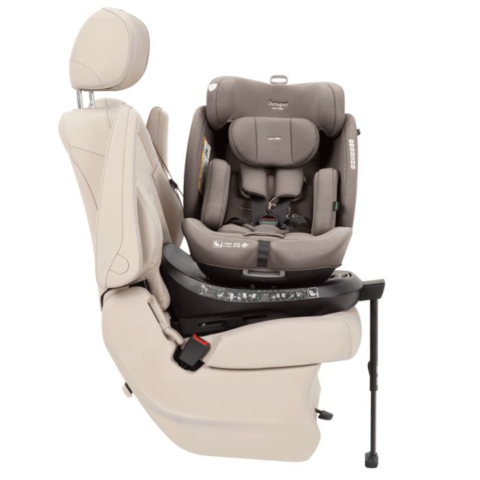 Автокрісло CARRELLO Octopus CRL-16002 Sandstone Beige i-Size 40-150см ISOFIX, поворот, опорна стійка