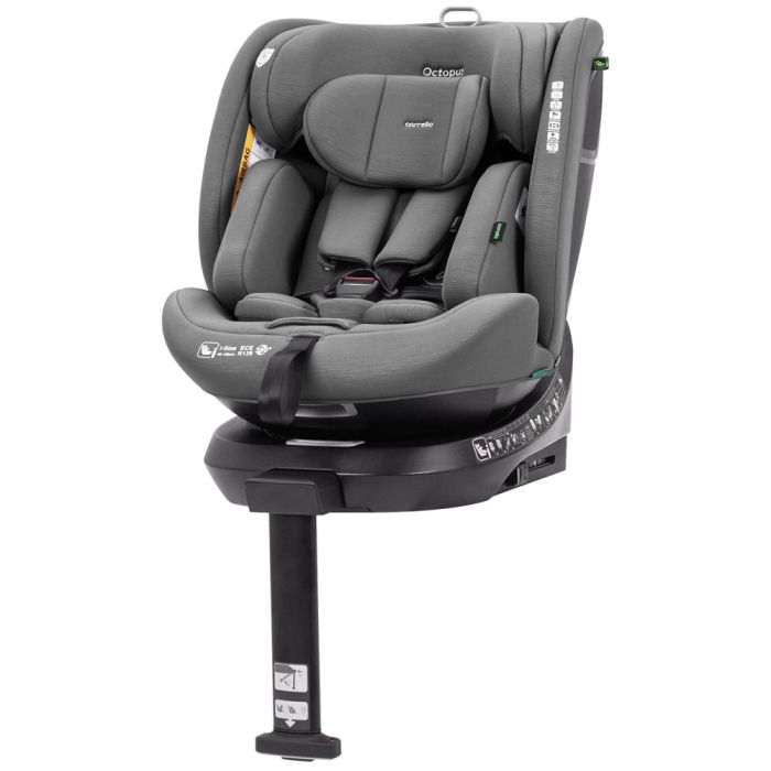 Автокресло CARRELLO Octopus CRL-16002 Seashell Grey i-Size 40-150см ISOFIX, поворот, опорная стойка