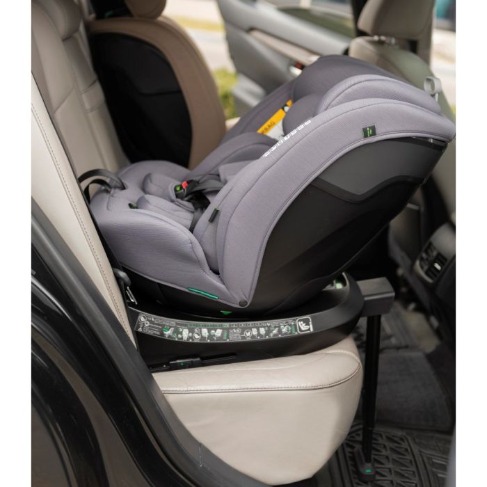 Автокрісло CARRELLO Octopus CRL-16002 Seashell Grey i-Size 40-150см ISOFIX, поворот, опорна стійка