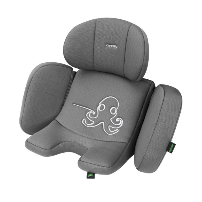 Автокрісло CARRELLO Octopus CRL-16002 Seashell Grey i-Size 40-150см ISOFIX, поворот, опорна стійка