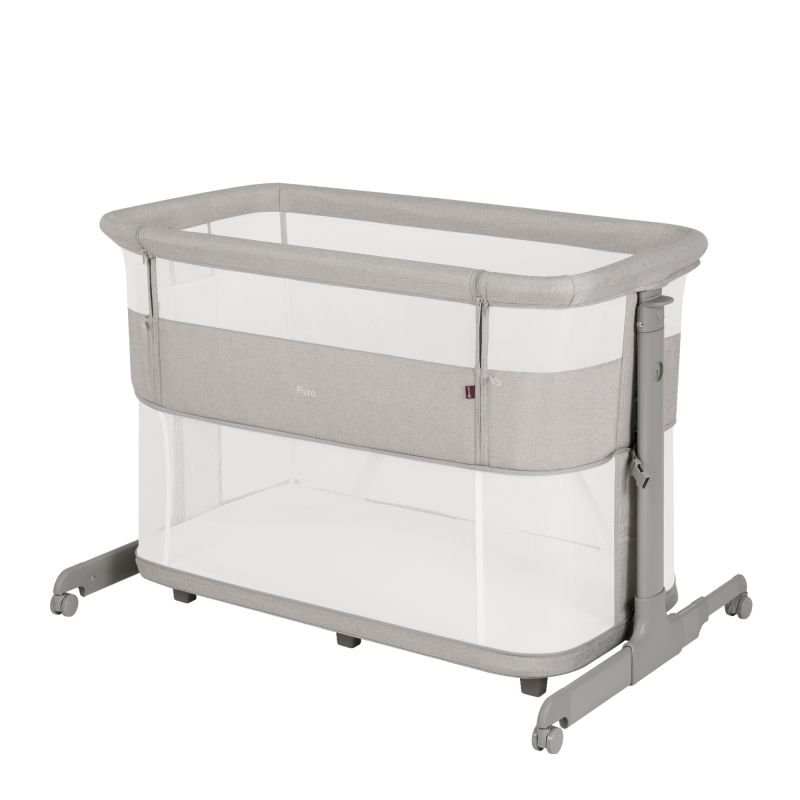 Приставне ліжечко CARRELLO Picto CRL-16506 Tao Grey