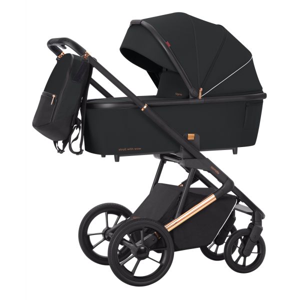 Коляска 2 в 1 CARRELLO Sigma CRL-6509 Obsidian Black Коляска 2 в 1 CARRELLO Sigma CRL-6509 Obsidian Black