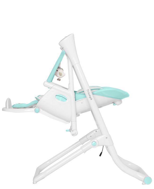 Стільчик-гойдалка CARRELLO Triumph CRL-10302 Turquoise / Mint Green /1/ MOQ