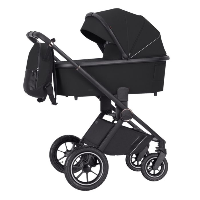 Коляска 2 в 1 CARRELLO Ultimo CRL-6516 BF AIR Pitch Black