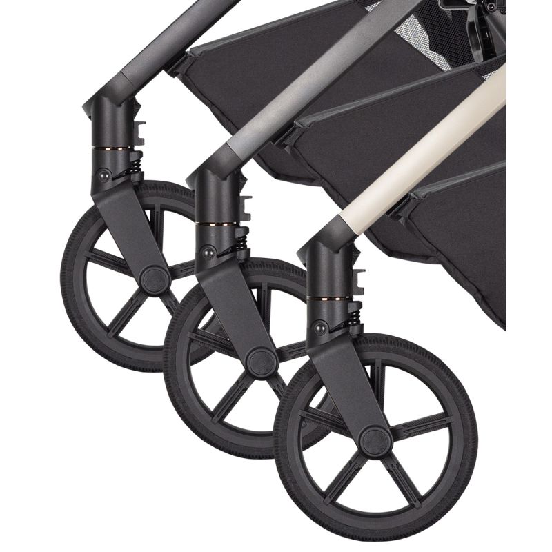 Коляска 2 в 1 CARRELLO Ultra CRL-6527 Basalt Black