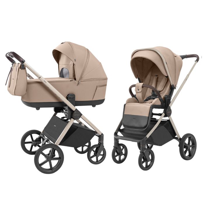 Коляска 2 в 1 CARRELLO Ultra CRL-6527 Floral Beige