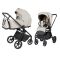 Коляска 2 в 1 CARRELLO Ultra F CRL-6556 Milk Grey