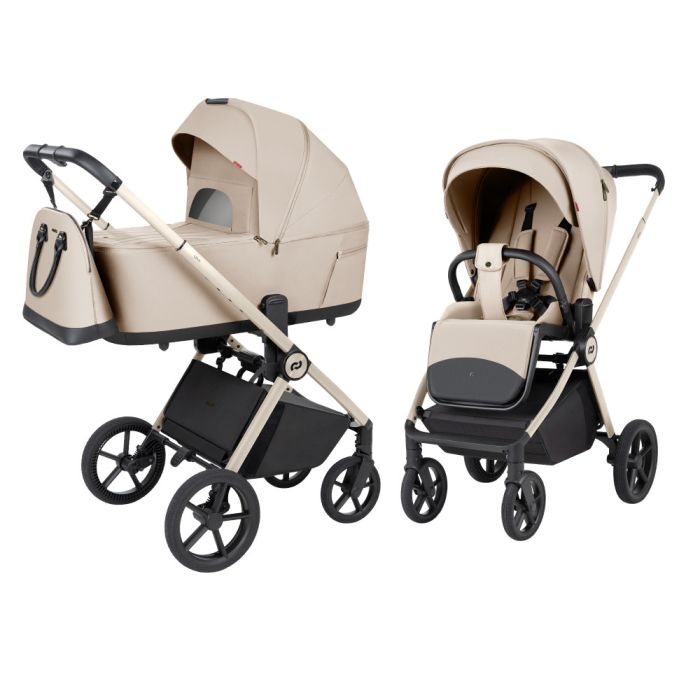 Коляска 2 в 1 CARRELLO Ultra F CRL-6556 Polar Beige