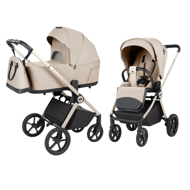 Коляска 2 в 1 CARRELLO Ultra F CRL-6556 Polar Beige