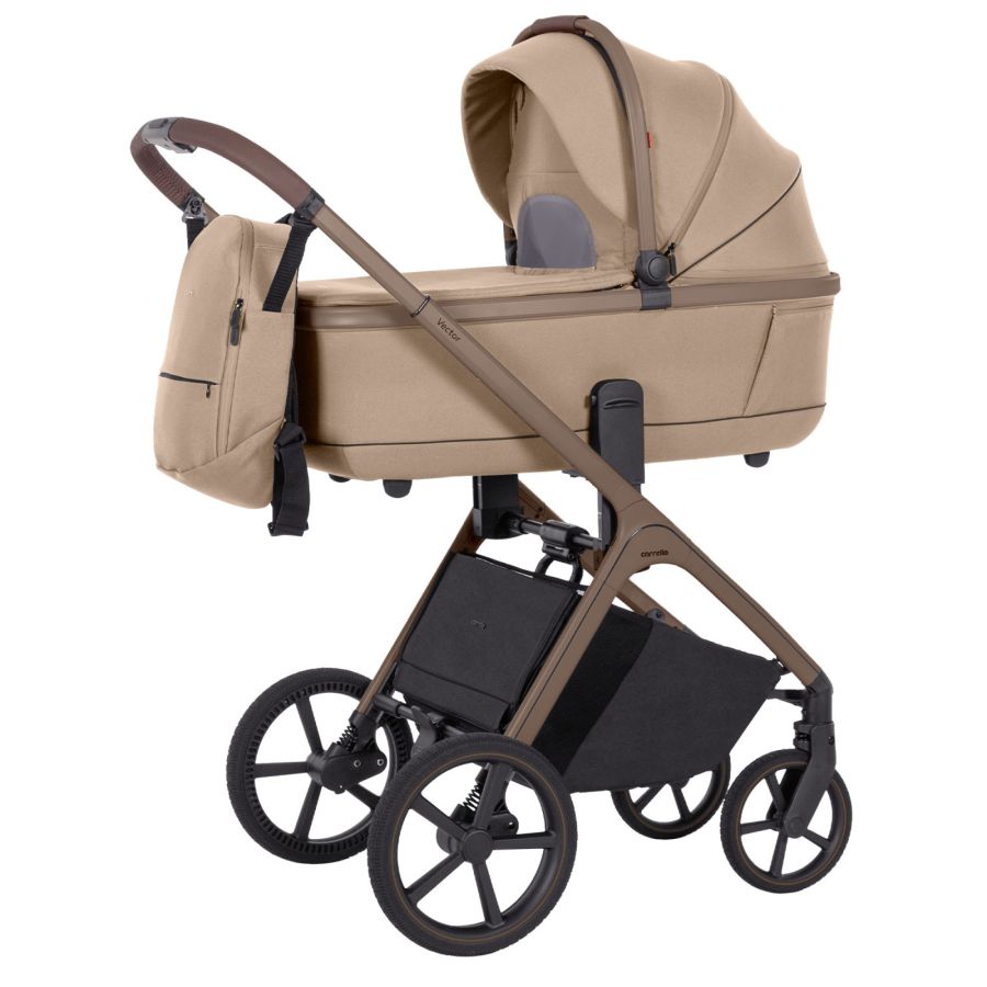 Коляска 2 в 1 CARRELLO Vector CRL-6550 Foam Beige