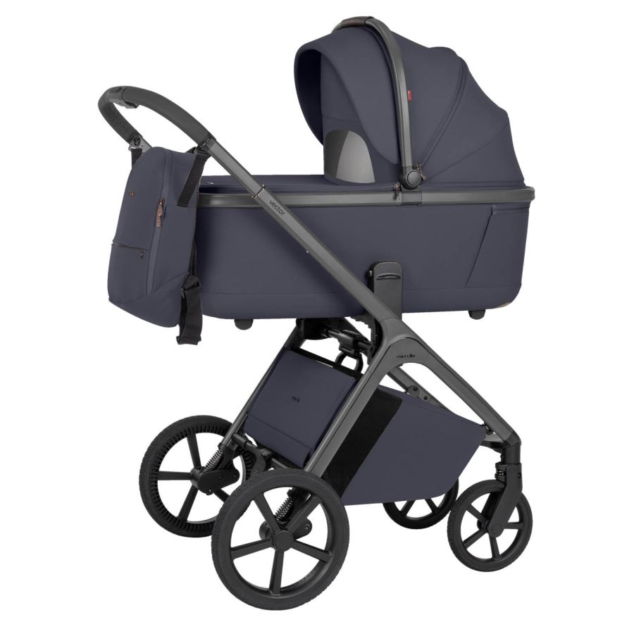 Коляска 2 в 1 CARRELLO Vector CRL-6553 Plum Grey