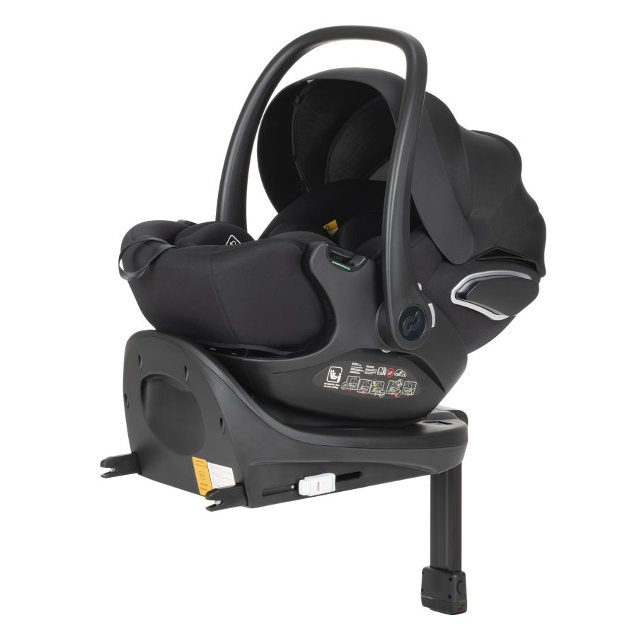 Автокресло CARRELLO Vega CRL-14101/3AY Absolute Black i-Size 40-87см ISOFIX з обертовою базою