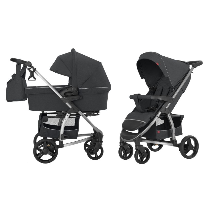 Коляска 2 в 1 Carrello Vista CRL-6501/1 (Serious Grey)