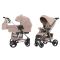 Коляска 2 в 1 Carrello Vista CRL-6501/1 (Stone Beige)
