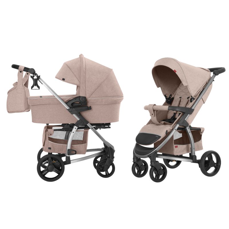 Коляска 2 в 1 Carrello Vista CRL-6501/1 (Stone Beige)