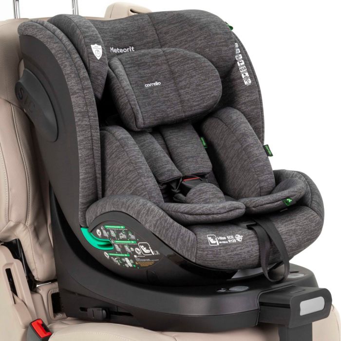 Автокрісло CARRELLO Meteorit CRL-16001 Marble Grey i-Size 40-150см ISOFIX,поворот, опорна стійка