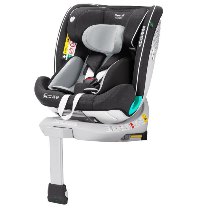 Автокресло CARRELLO Revolt CRL-15805 Harbor Grey i-Size 40-150см ISOFIX, поворот, опорная стойка