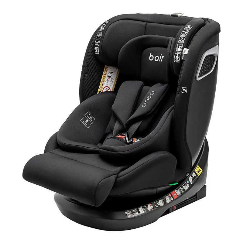 Автокресло Bair Oreo 360 i-size Iso-fix BO-01 total black