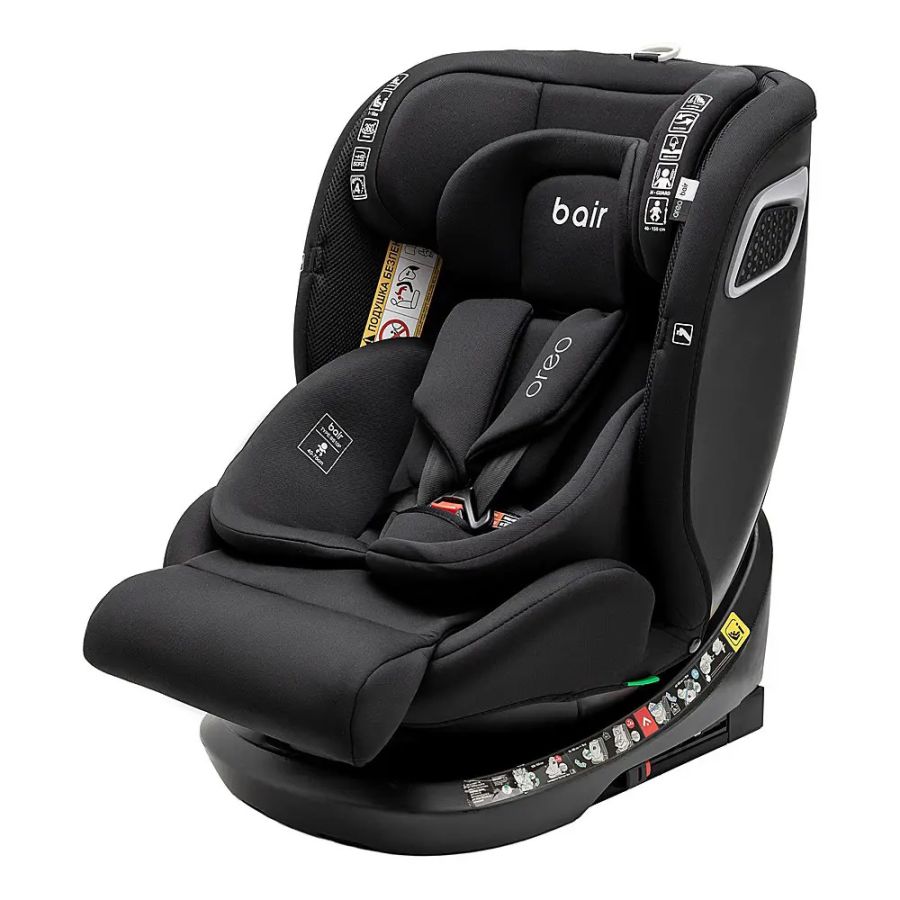 Автокресло Bair Oreo 360 i-size Iso-fix BO-01 total black
