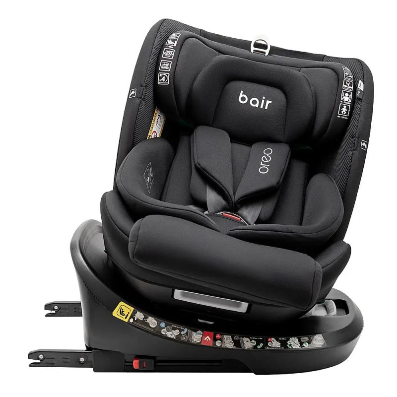 Автокресло Bair Oreo 360 i-size Iso-fix BO-01 total black