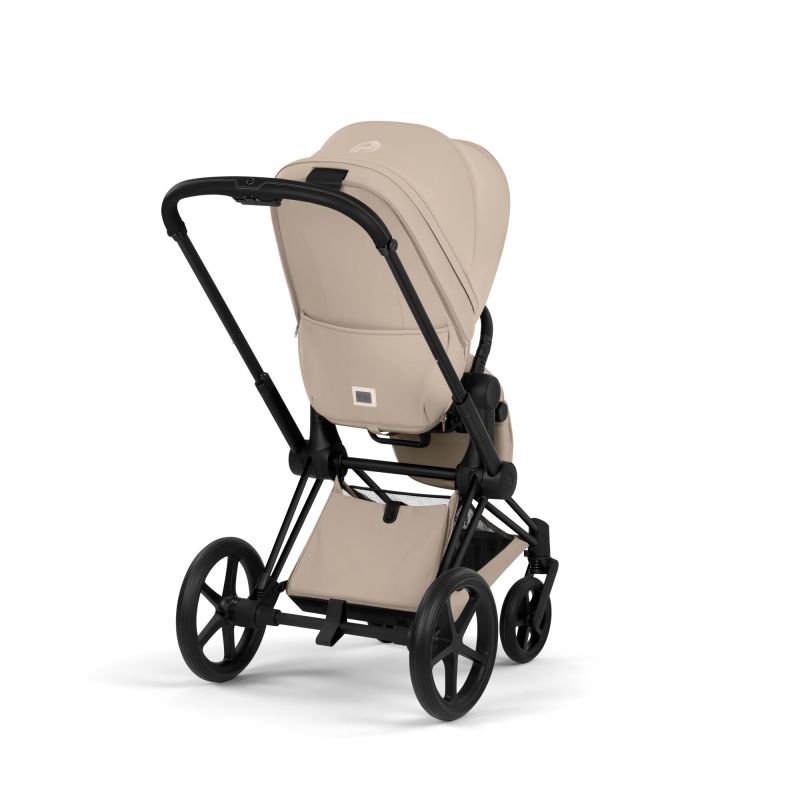 Коляска 2 в 1 Cybex Priam 5.0 Comfort Collection Cozy Beige шасси Matt Black